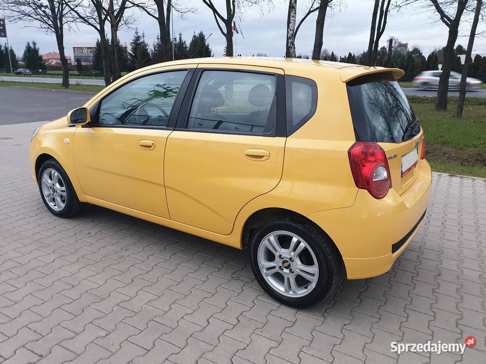 Chevrolet Aveo 14 Benzyna 2009r Climatronic Poznań