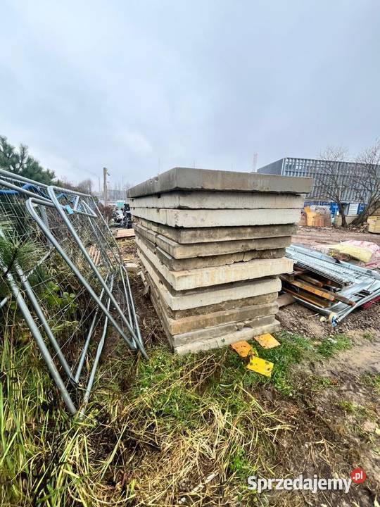 SKUP Płyty drogowe betonowe MON mury oporowe
