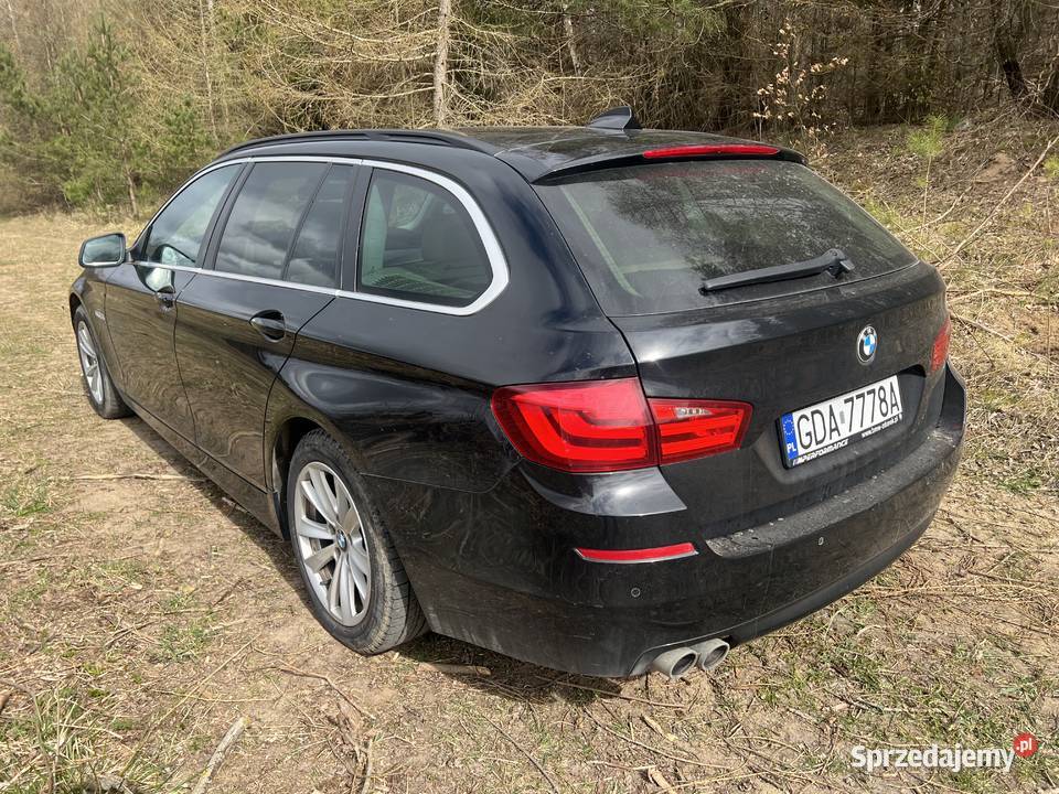 BMW 520d bixenon skóry navi 1 właściciel w system Start-Stop pomorskie Kolbudy