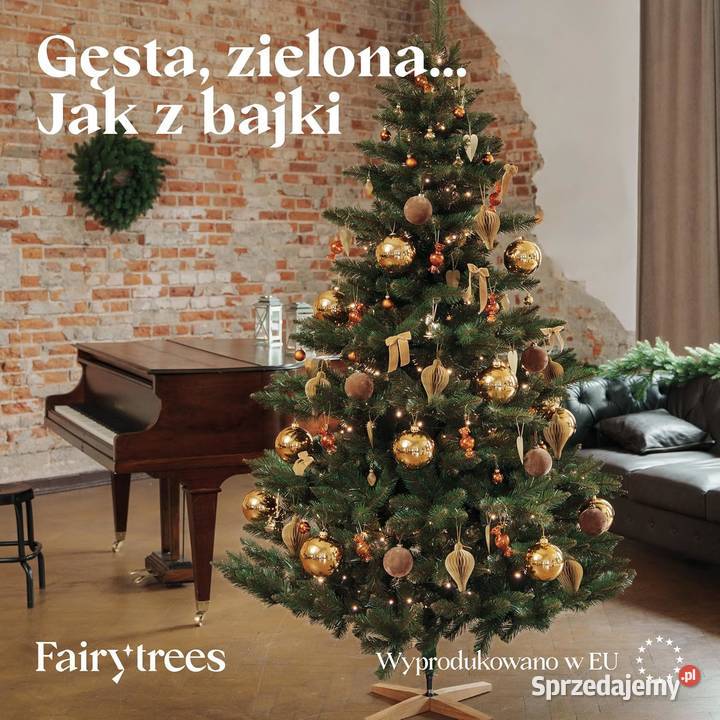 Choinka sztuczna FairyTrees Nordmann 220 Jadowniki