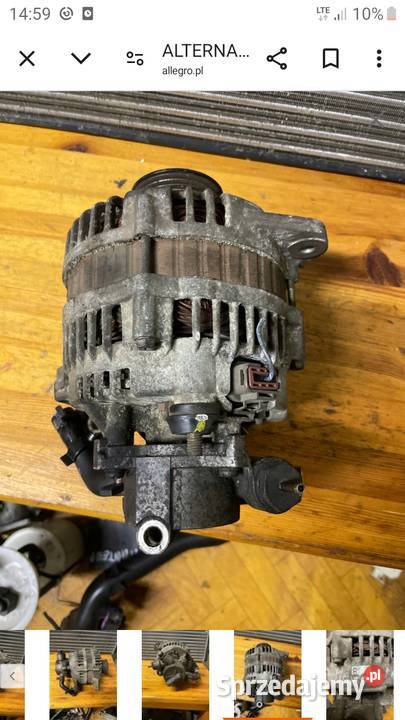 Alternator astra g dtl meriva 17 osobowe Układ elektryczny silnika Układ elektryczny, zapłon Myszków