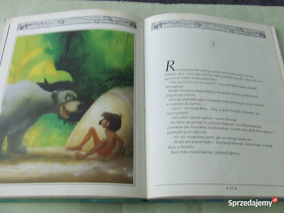 Urodziny Puchatka Księga dżungli Disney Iskierka twarda Książki dla dzieci