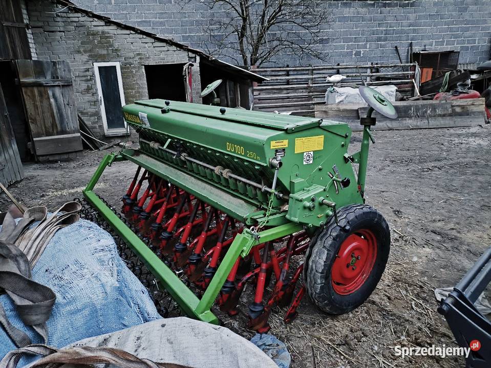Siewnik zbożowy Hassia 25m ścieżki Grabiec sprzedam