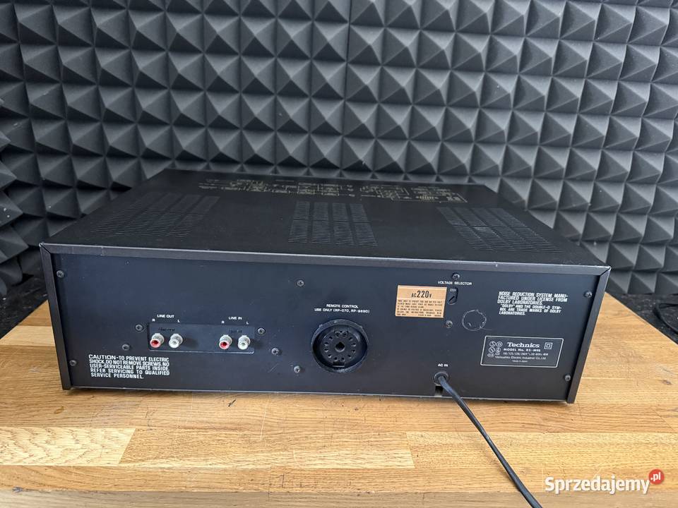 Magnetofon DECK TECHNICS RSM95 UNIKAT Magnetofony
