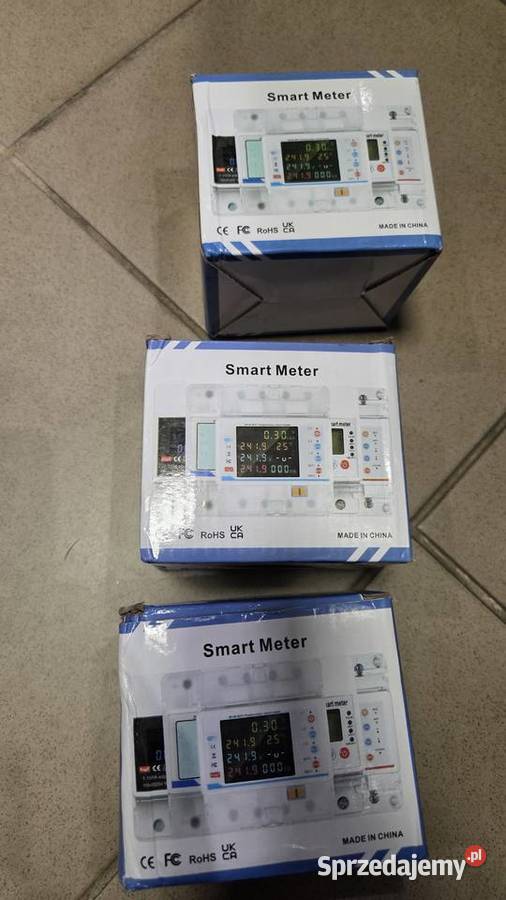 Jednofazowy inteligentny licznik energii 100A z