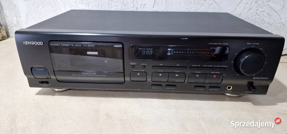 Kenwood KX 5050 KX5050 magnetofon cassette deck Międzychód