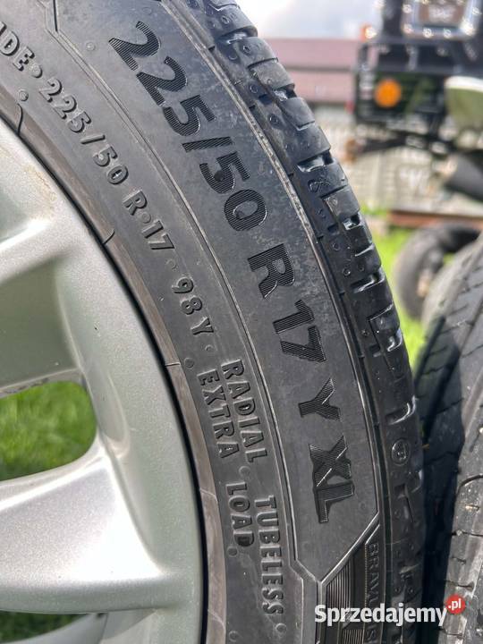 Felgi Audi z oponami Letnimi17 5x112 Et 56OPIS Wilczkowice