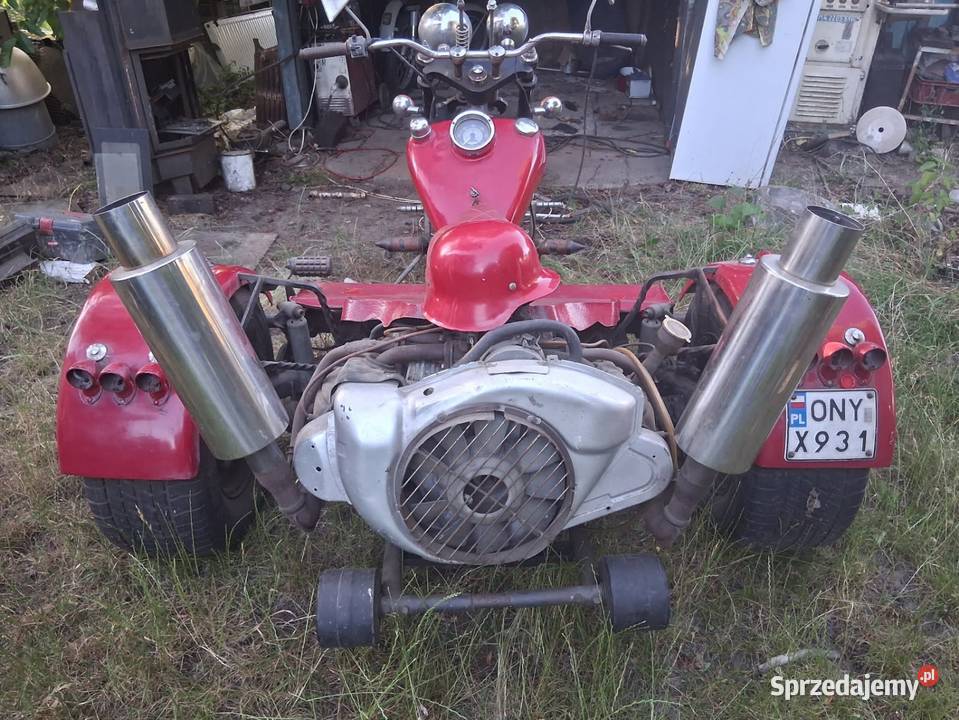 Trajka Trike trzykołowiec pozostałe Nysa