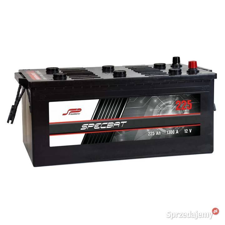 Akumulator SPECBAT 225Ah 1300A EN LEWY PLUS pomorskie Gdańsk