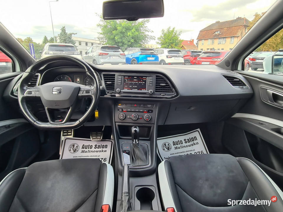 Seat Leon CUPRA 20 265 DSG Navi 2xPDC Full Led Leon wielkopolskie Wągrowiec