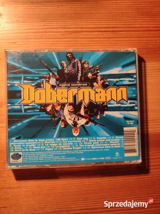 Dobermann Original Soundtrack 1997 unikat Płyty i kasety Kielce