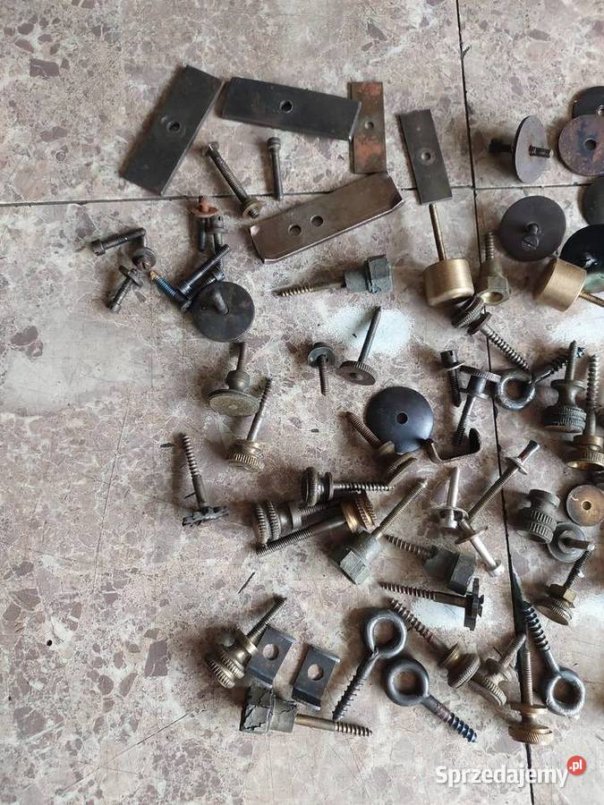 Zestaw śrubki do montażu mechanizmów starych pomorskie Tczew