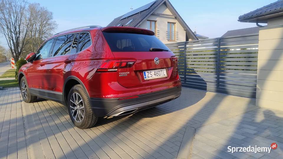 VW Tiguan II Allspace 14 TSI 150 7osobowy Rok produkcji 2018 Szczecin