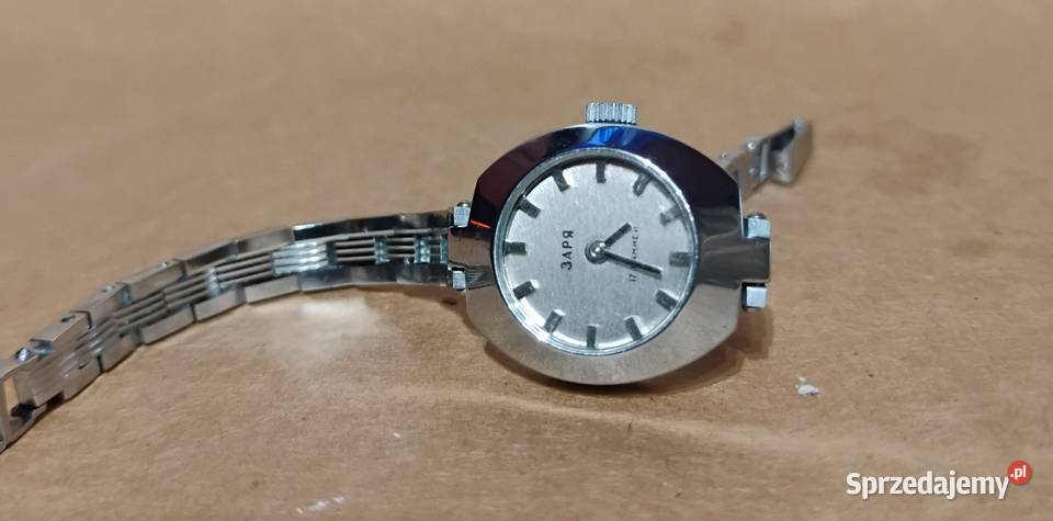 Zegarek Damski ZARIA zarja 17 kamieni b stan Damskie