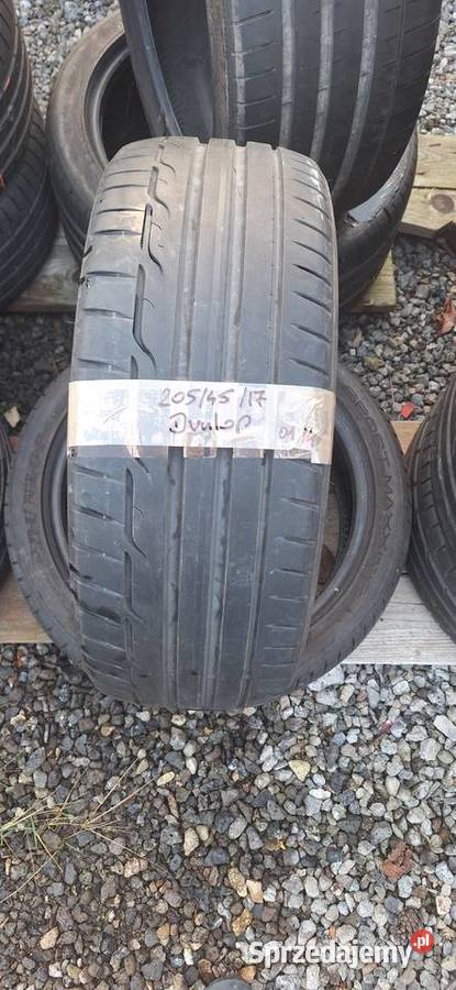 205 45 R17 Dunlop Sport Maxx 2 lato PROMOCJA Gliwice