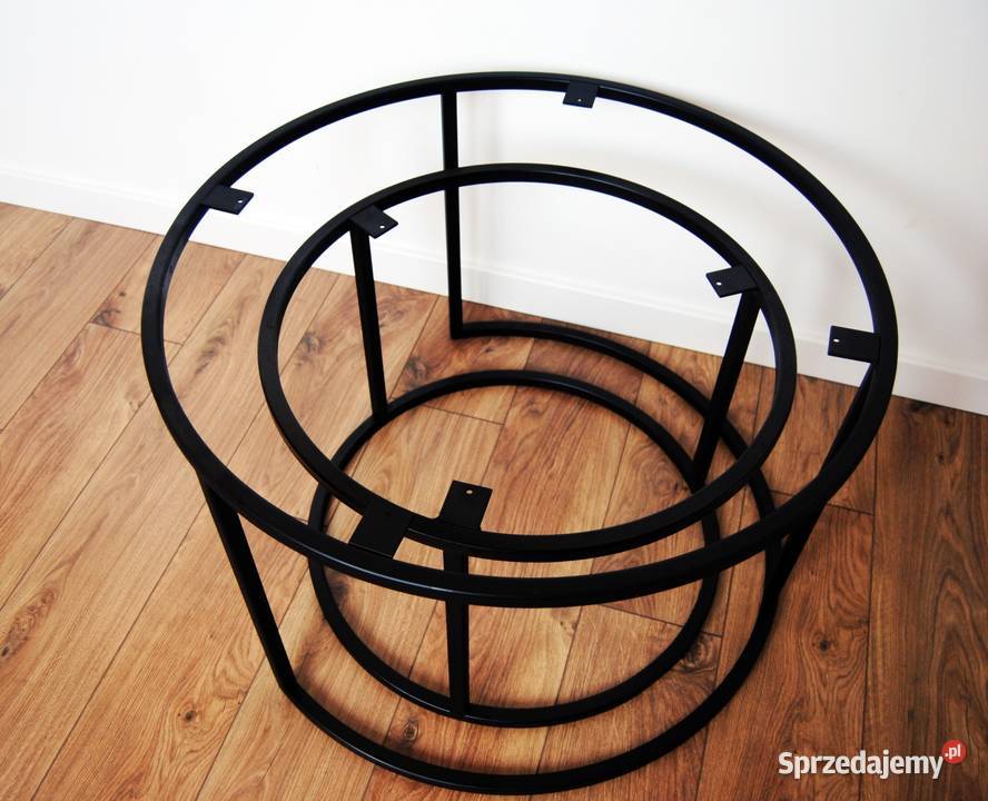 nogi metalowe komplet podstaw pod stoliki lubelskie Lublin