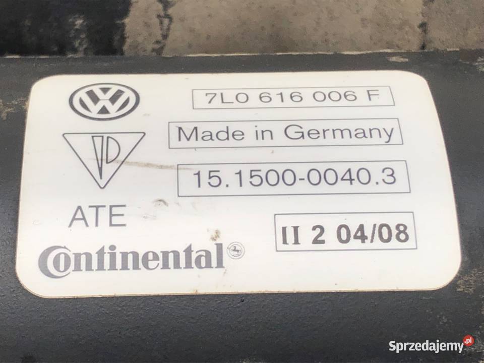 KOMPRESOR ZAWIESZENIA PORSCHE CAYENNE 7L0616006F podkarpackie sprzedam