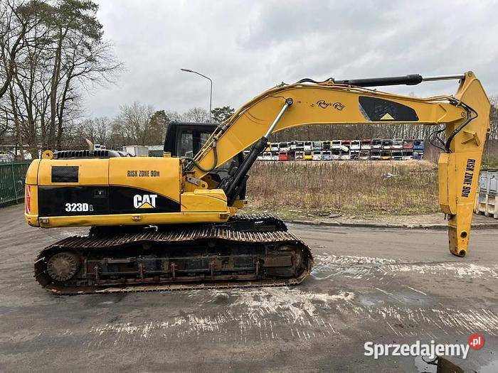Koparka gasienicowa Caterpillar 323 D L Warszawa