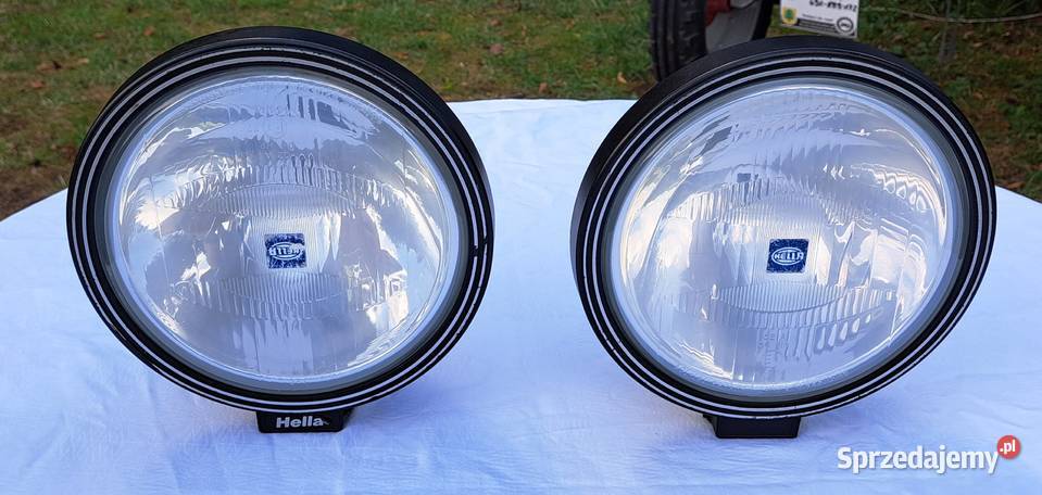 2X HALOGEN REFLEKTOR DALEKOSIĘŻNY HELLA RALLYE