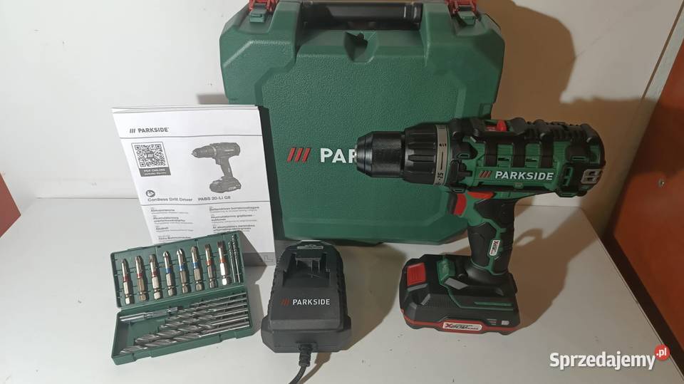 Wiertarkowkrętarka Parkside 20V