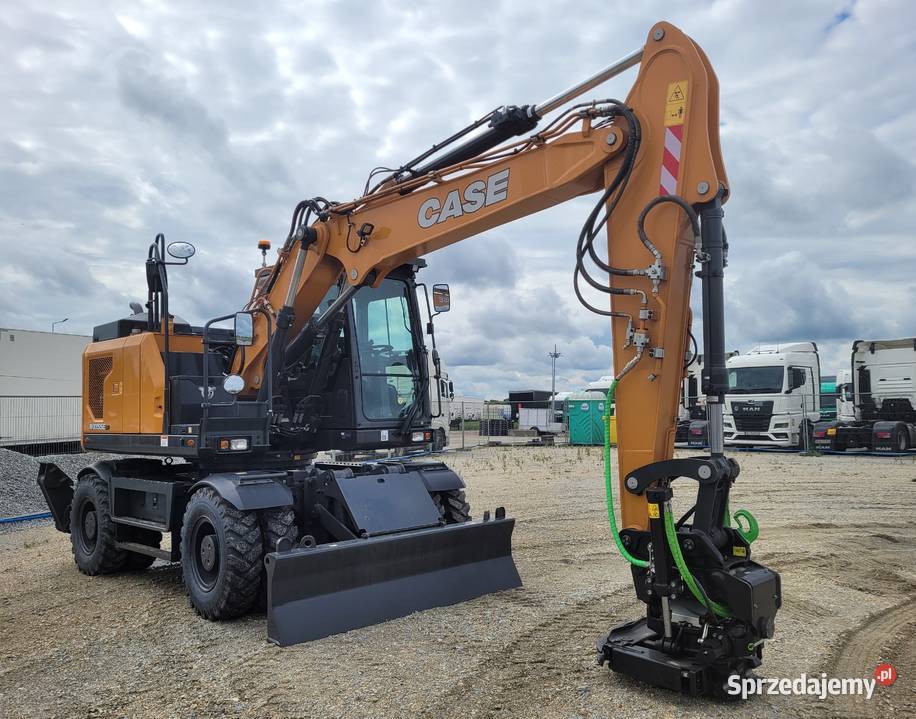 Koparka kołowa CASE WX155 SR Koparki Kluczbork sprzedam