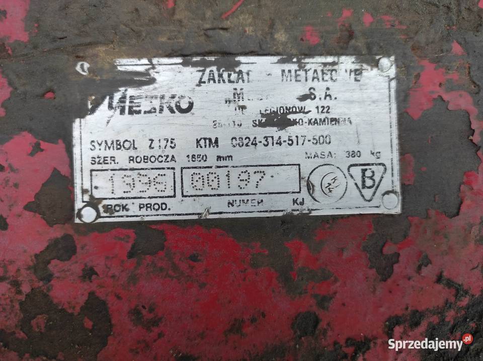 Kosiarka rotacyjna MESKO 165 małopolskie