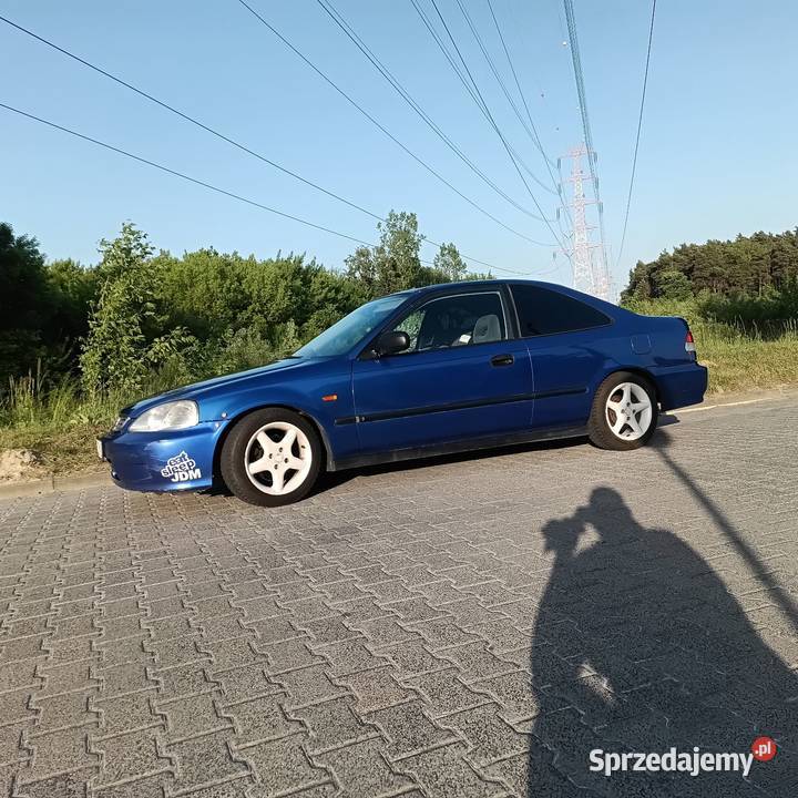 Civic VI Coupe EJ6 B18c4 LIFT full aluminiowe felgi Civic Mosina
