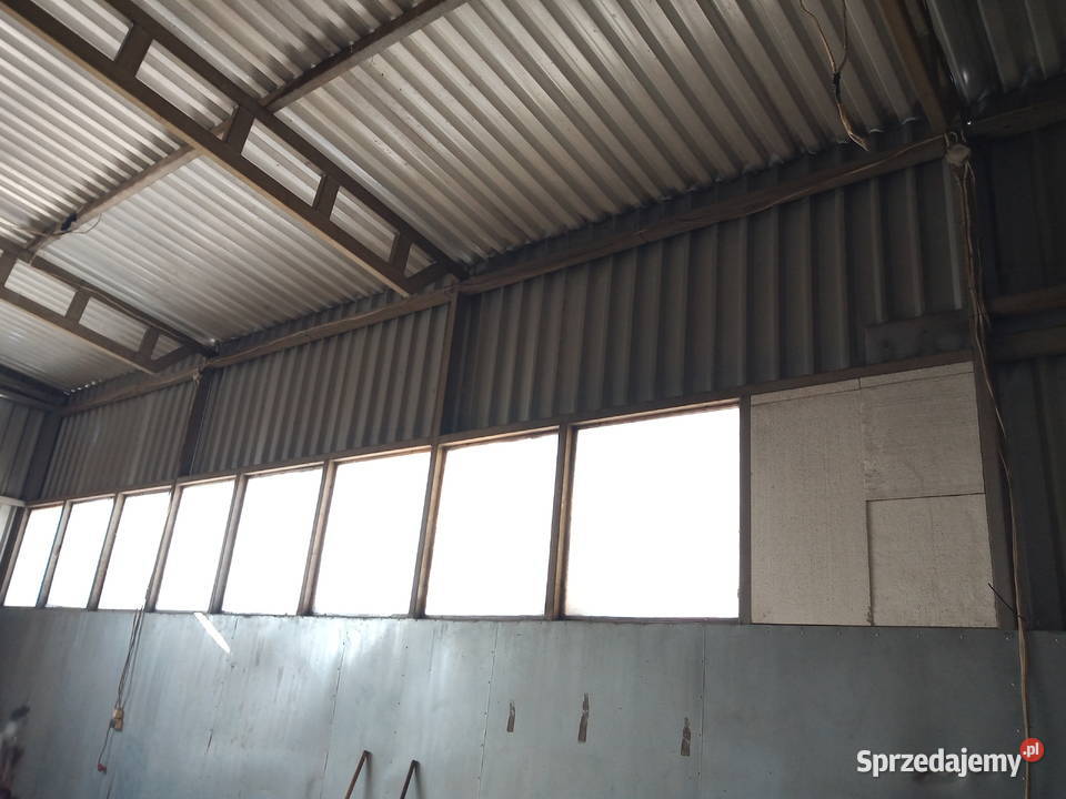 Hala Garażowa sprzedam z rozbiórką stronie Magazynowanie Radom