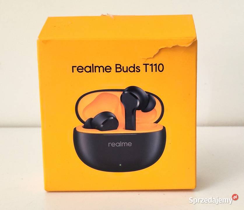 Słuchawki dokanałowe REALME Buds T110 łódzkie Łódź
