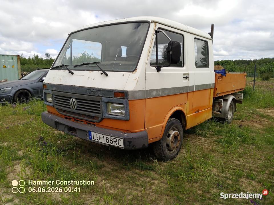 VW LT wywrotka 2400cm3 Lublin sprzedam