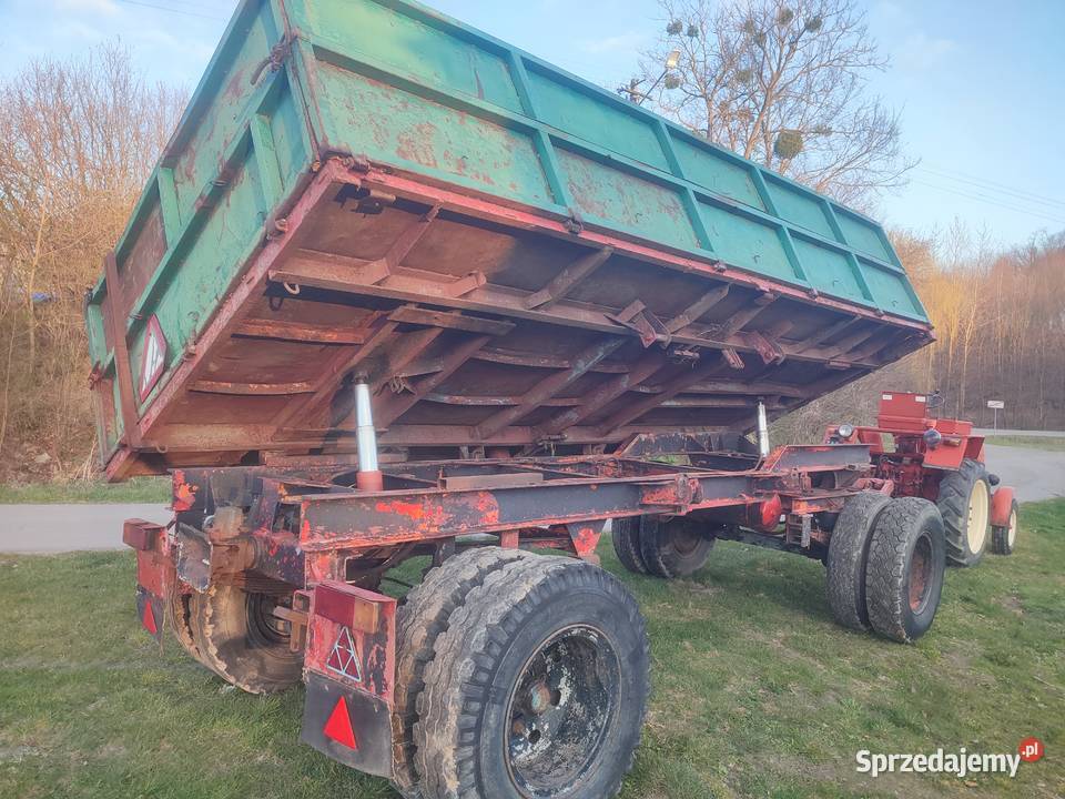 Przyczepa rolnicza IFA Hw Hl 8011 wywrotka 8 ton Lublin