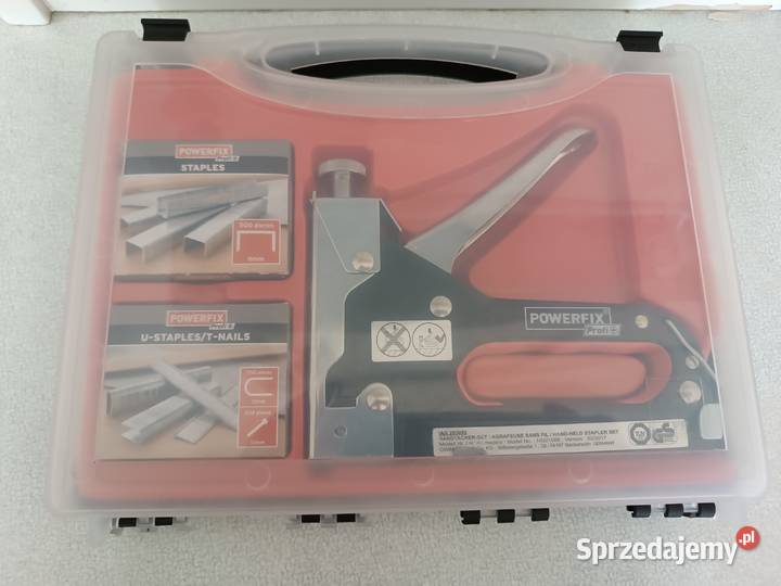Zszywacz tapicerski Powerfix Taker walizka Kędzierzyn-Koźle