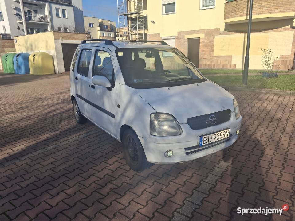 Opel Agila 10 benzyna 2001 Rok produkcji 2001