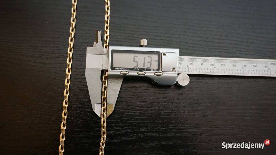 ZŁOTY ŁAŃCUSZEK ANKIER KUTY ŁAŃCUCH 51G złote sprzedam