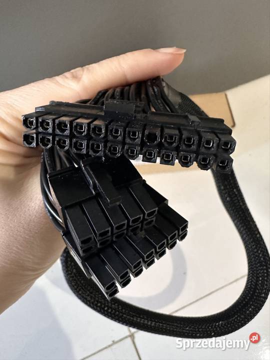 Kabel zasilający ATX 14 10pinowy 24pinowy Lipno