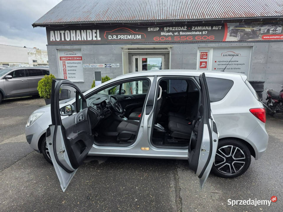 Opel Meriva 14 Benzyna 100 Klimatyzacja Grzane światła przeciwmgielne Słupsk sprzedam