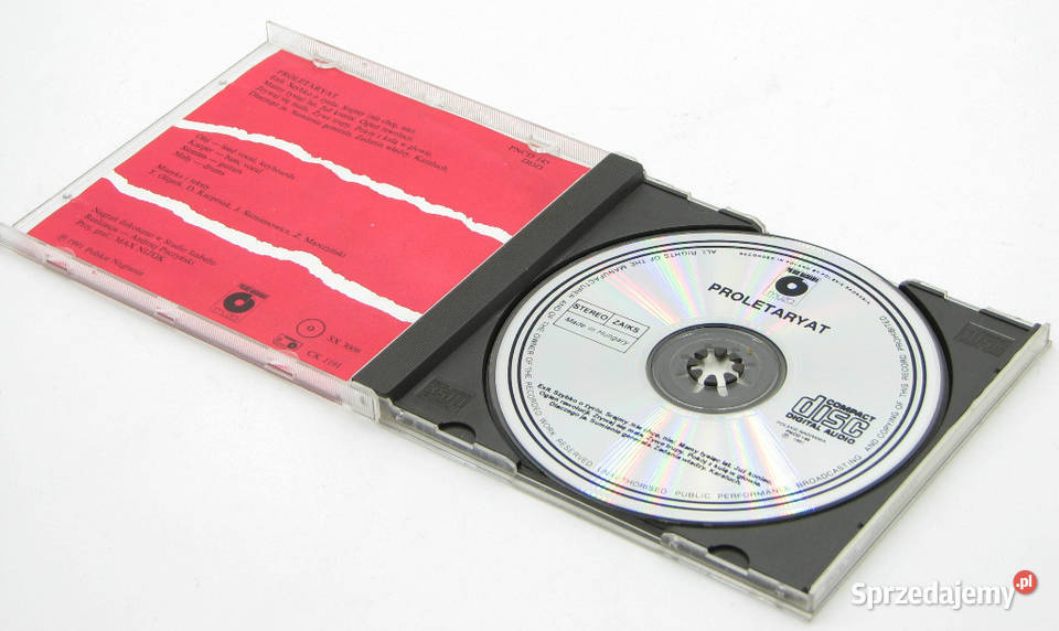 CD PROLETARYAT Proletaryat MUZA PNCD 145 1991r Cielądz