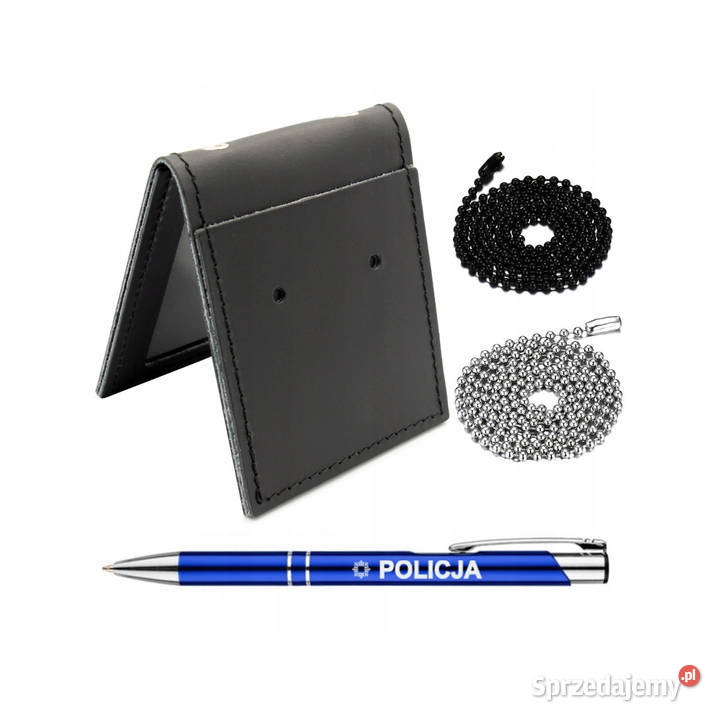 Policja skórzane etui na legitymacje i odznake Radzymin