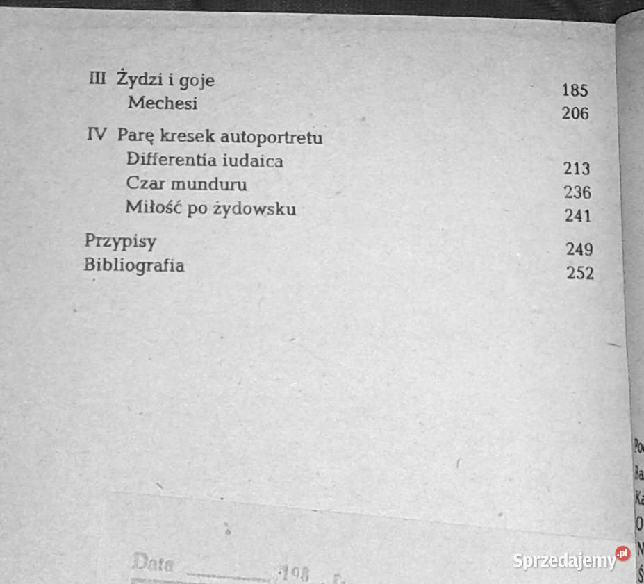 szabasowych świecach Humor żydowski Horacy Chełm sprzedam