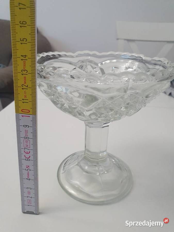 Stare szkło cukirnica