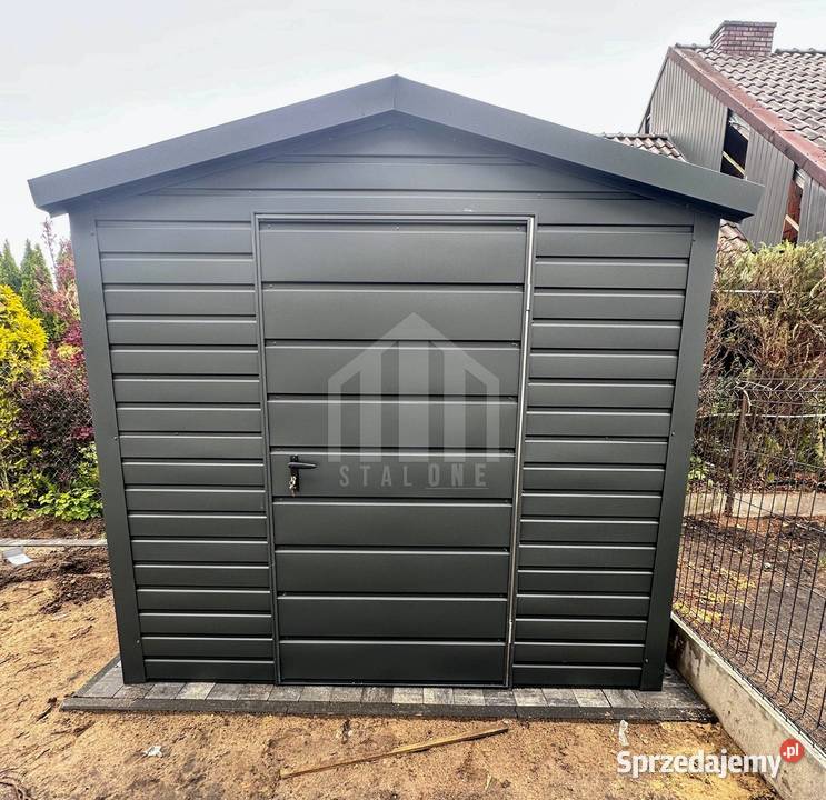Schowek domek ogrodowy 2x2m drzwi antracyt dach małopolskie