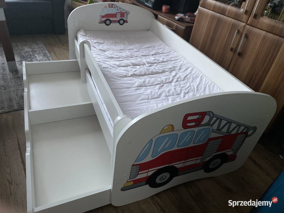 Łóżko dziecięce Straż Pożarna 70cm śląskie Nakło Śląskie