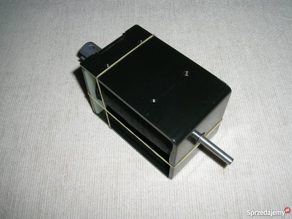 Elektromagnes pchający 24V solenoid do 85N Wyszków