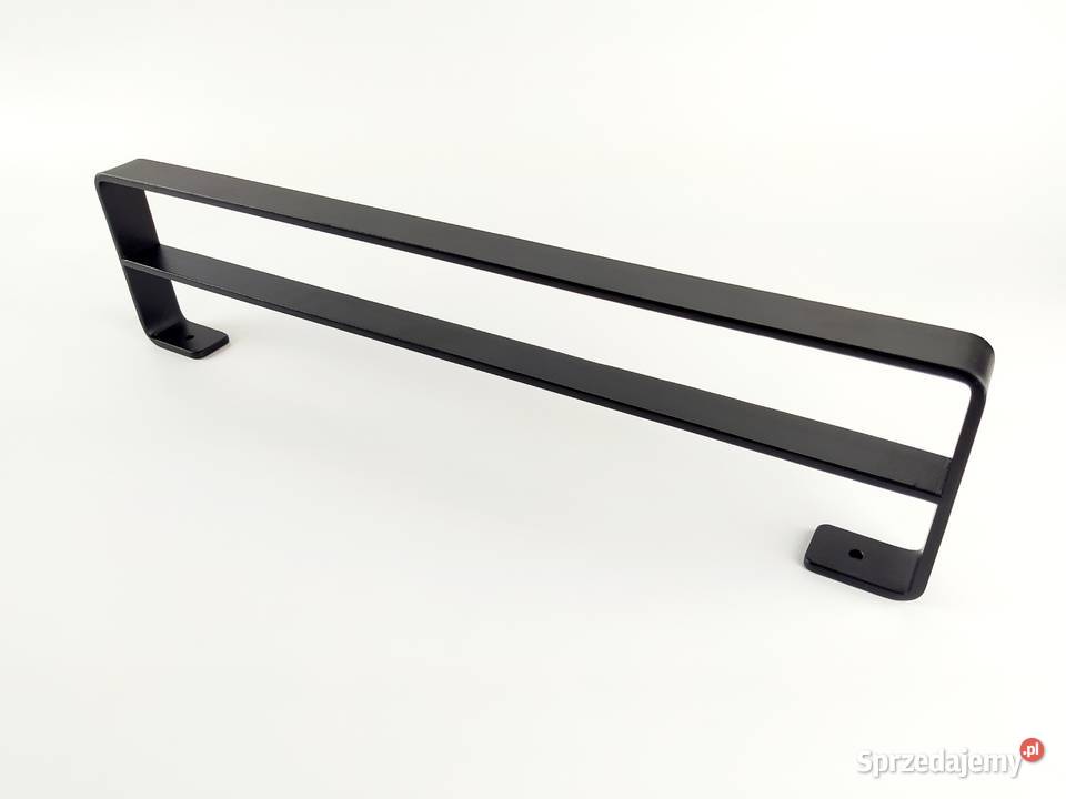 Wieszak uchwyt ręcznikowy podwójny 50 metalowy Akcesoria łazienkowe małopolskie Kraków