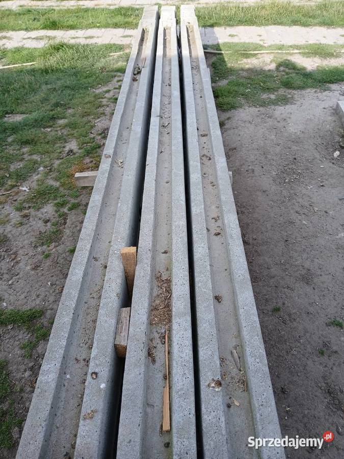 Słupy betonowe ze szpilką 3m Pińczów