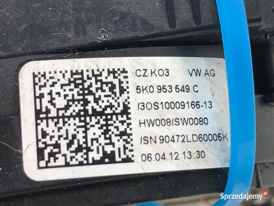 TAŚMA AIRBAG VW GOLF VI 0814 Hatchback podkarpackie sprzedam