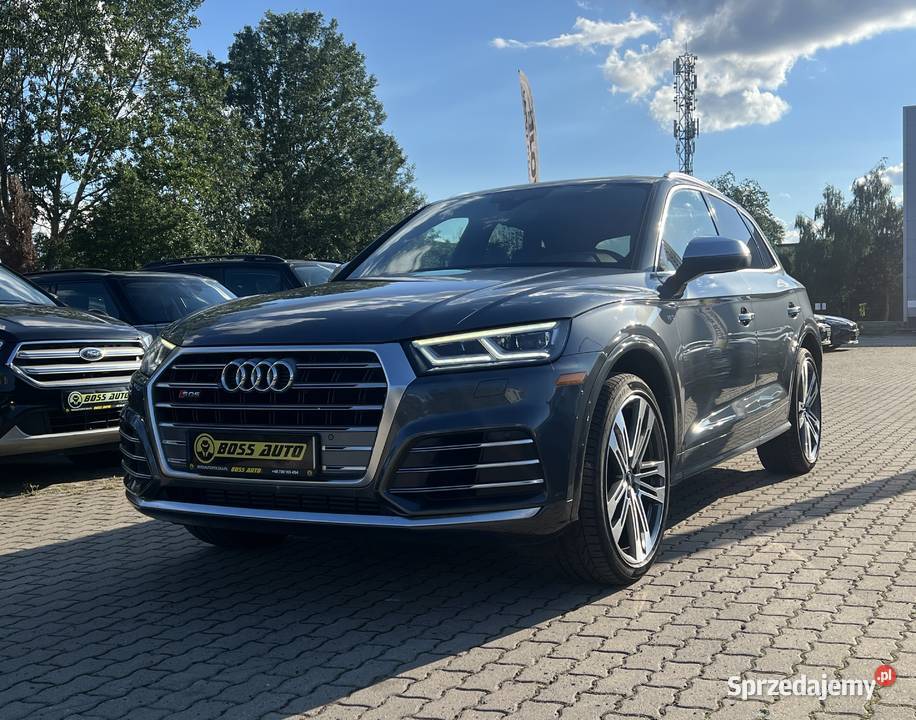 Audi SQ5 2018 podgrzewane fotele mazowieckie Warszawa