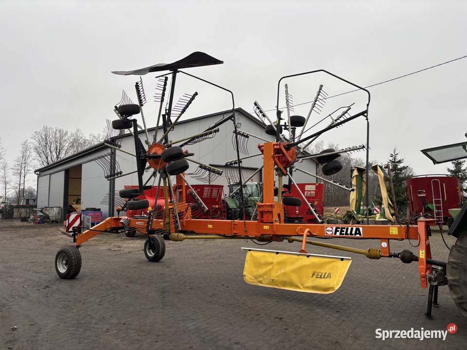 Fella ts 1603 zgrabiarka 2 karuzelowa do boku 1 mazowieckie Myszyniec sprzedam
