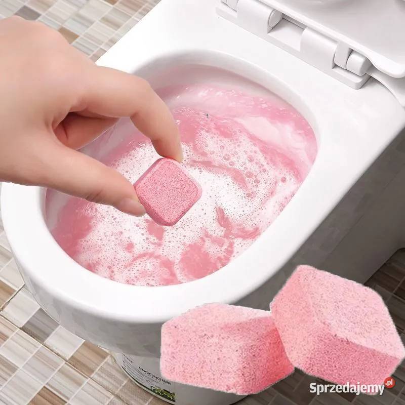 Zestaw mocnych tabletek do czyszczenia sedesu WC Płock