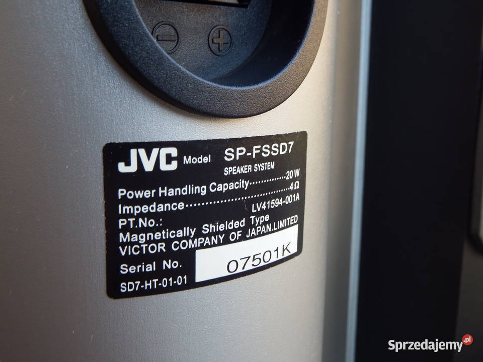 Wieża stereo HIFI JVC FSSD7Rsuper stanPiękny Bolesławiec